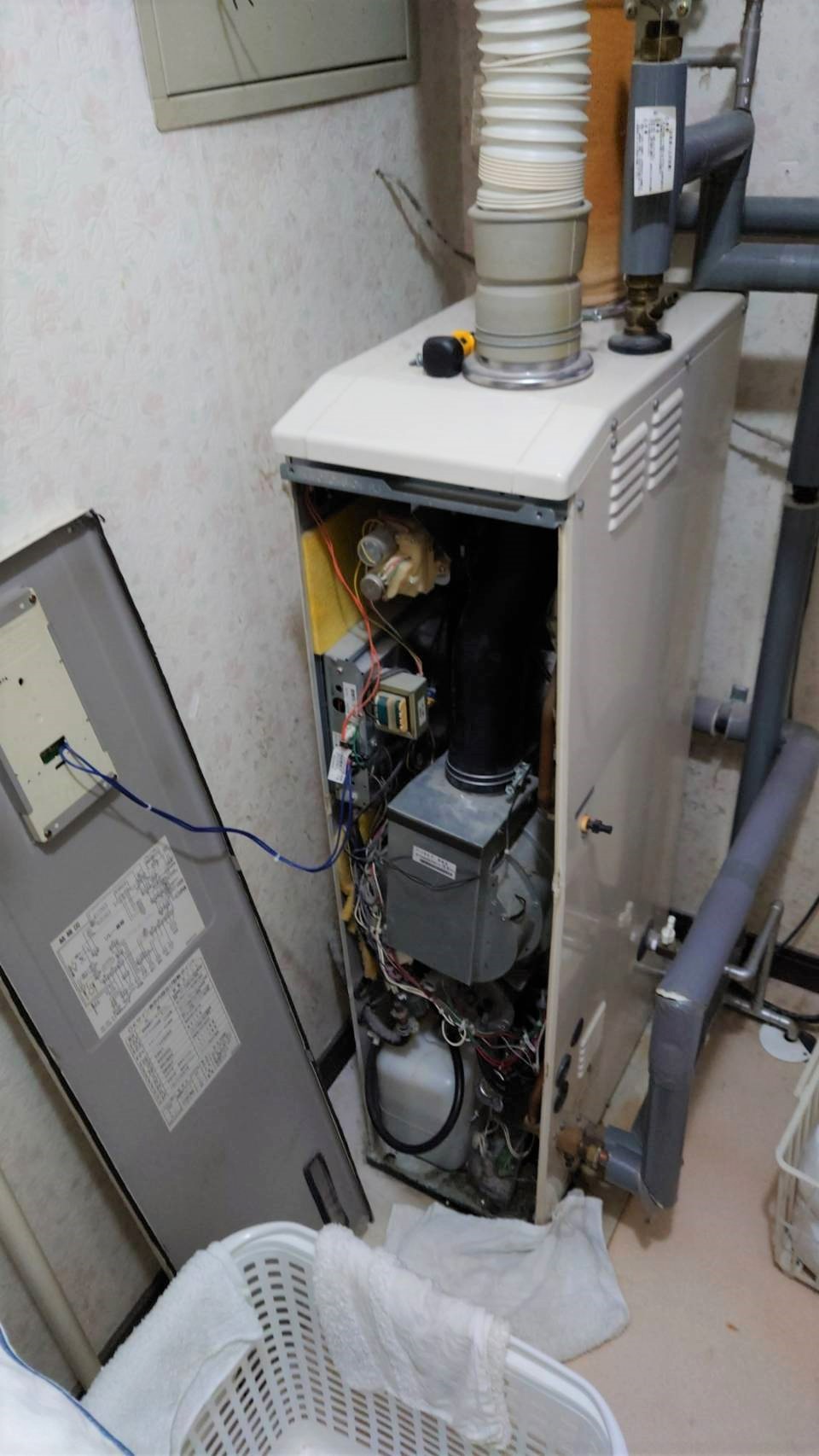 ボイラーの交換工事（室蘭市本輪西町I様宅） – 室蘭の街のでんきや