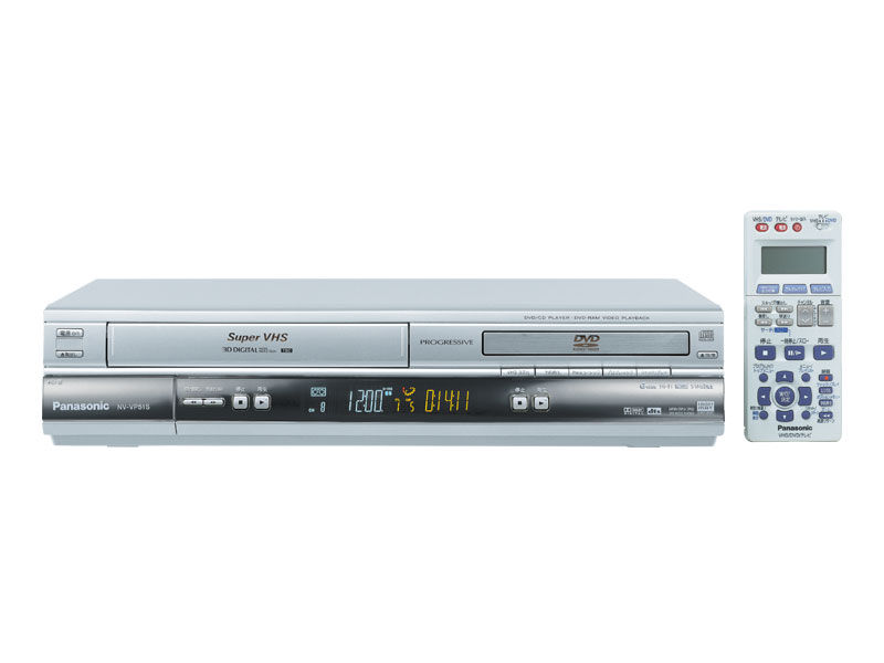 概要 DVDプレーヤー一体型ビデオデッキ NV-VP51S | ブルーレイ／DVD