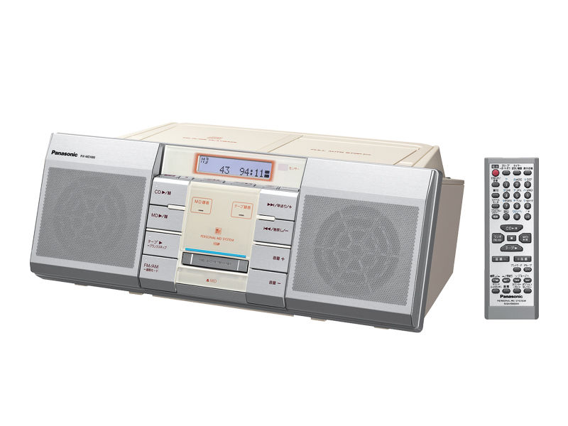 概要 パーソナルMDシステム RX-MDX85 | オーディオ | Panasonic
