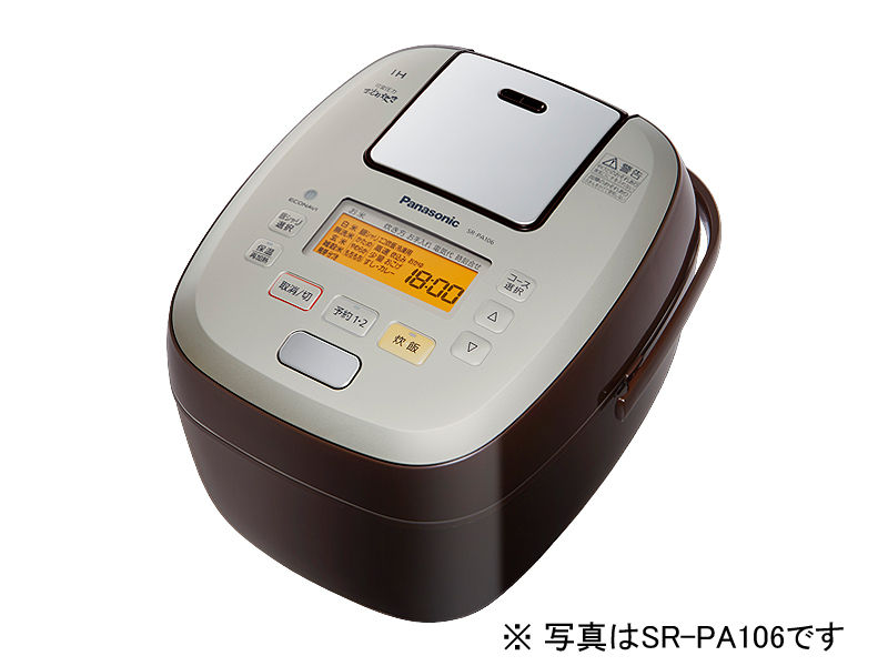 概要 可変圧力IHジャー炊飯器 SR-PA186 | 炊飯器 | Panasonic
