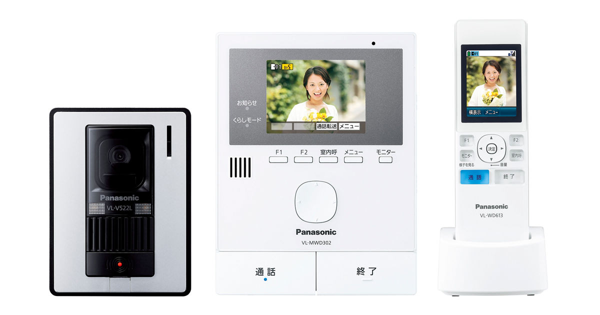 概要 テレビドアホン VL-SWD302KL | インターホン・テレビドアホン
