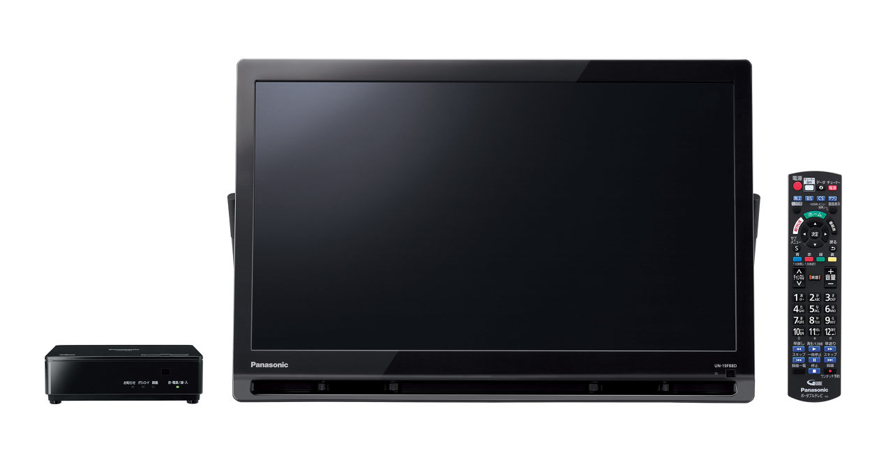 概要 ポータブル地上・BS・110度CSデジタルテレビ UN-19FB8