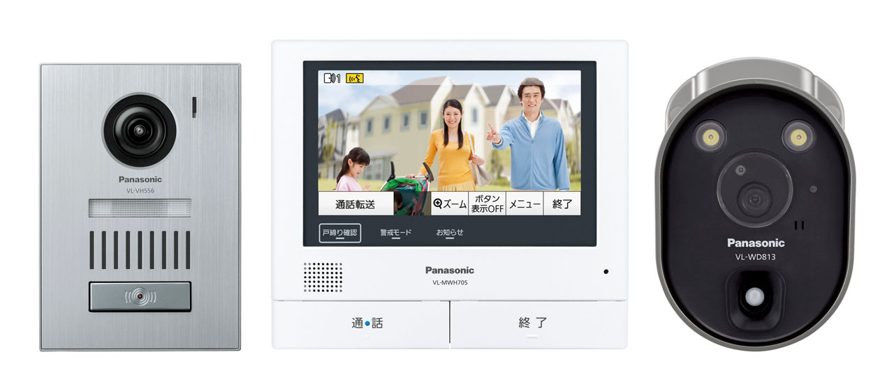 概要 テレビドアホン VL-SVH705KSC | インターホン・テレビドアホン
