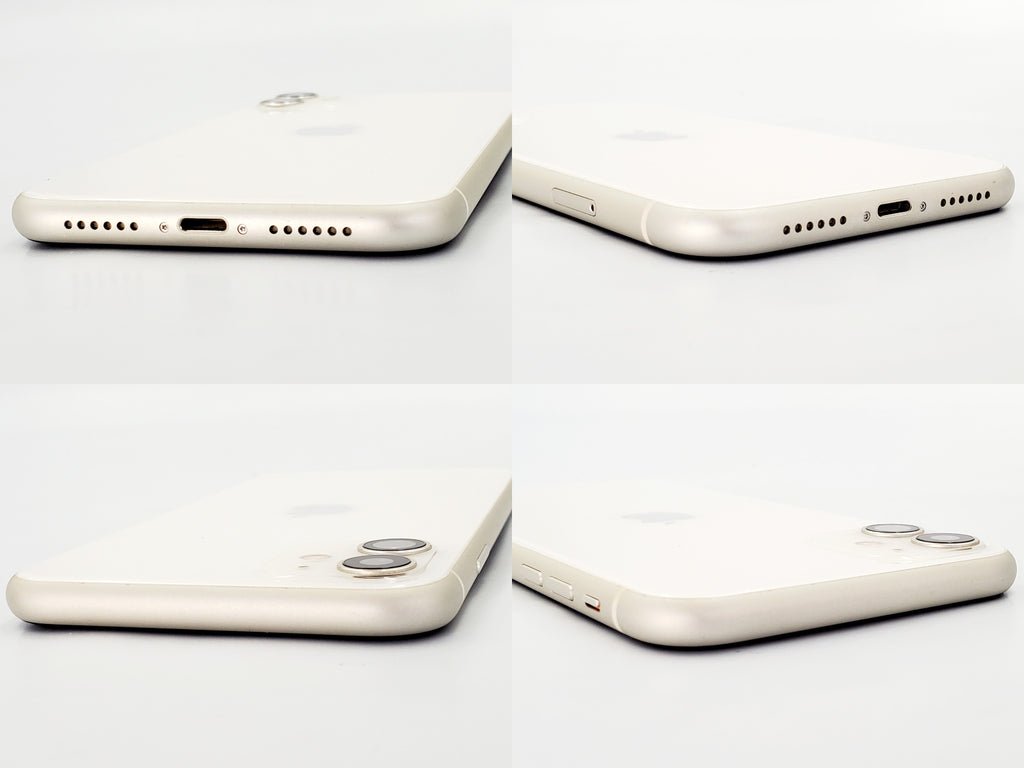 Bランク】SIMフリー iPhone11 64GB ホワイト MWLU2J/A A2221