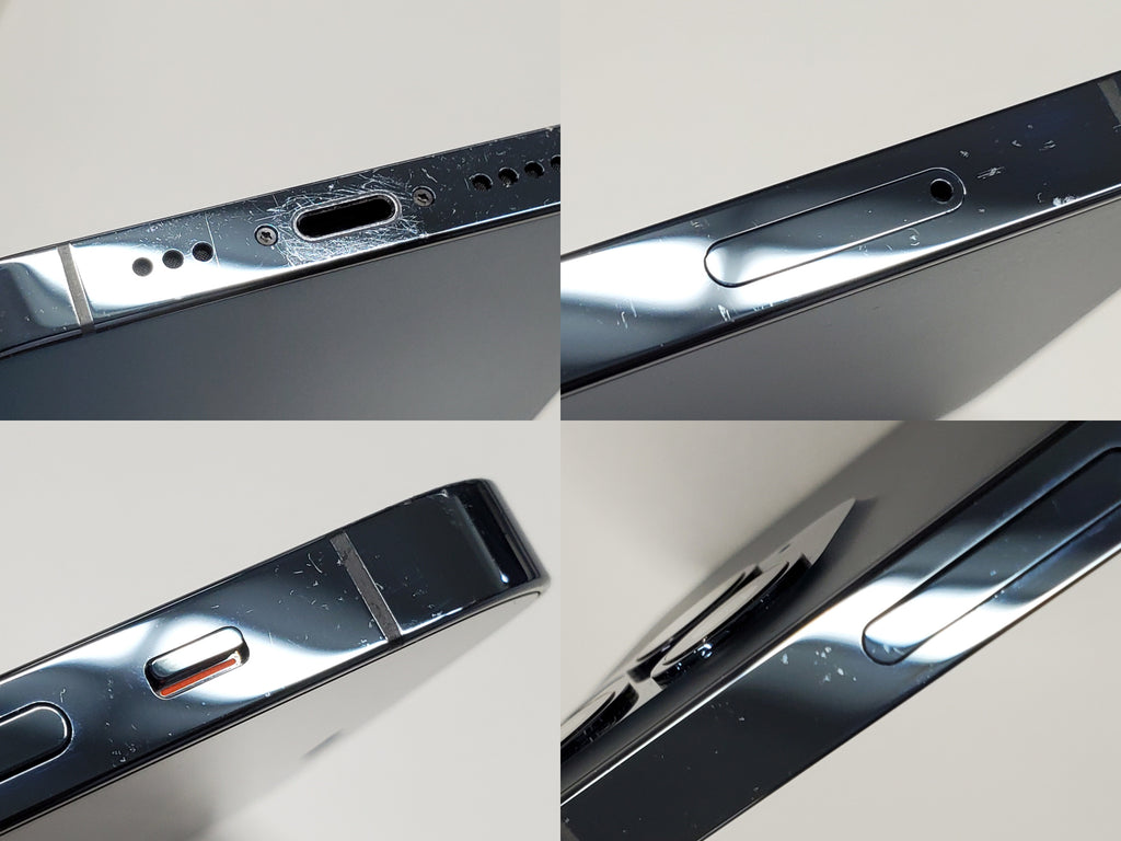 Cランク】SIMフリー iPhone12 Pro 256GB パシフィックブルー MGMD3J/A