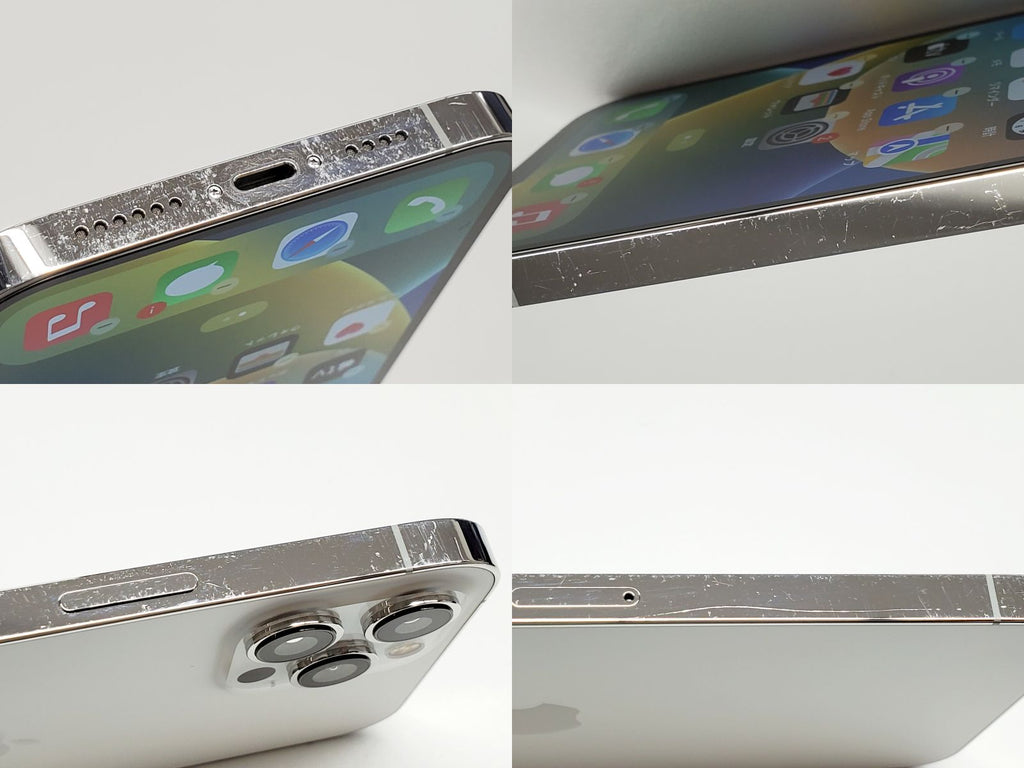 Cランク】SIMフリー iPhone12 Pro Max 256GB シルバー MGD03J/A #4651