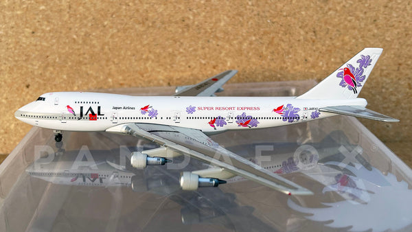 Japan Airlines Boeing 747-200 JA8141 Super Resort Express Purple