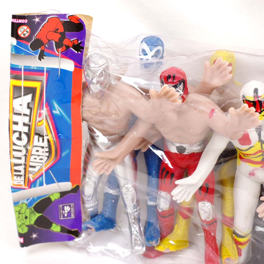 ルチャ・リブレ☆ルチャドール（レスラー）のアソート人形セット