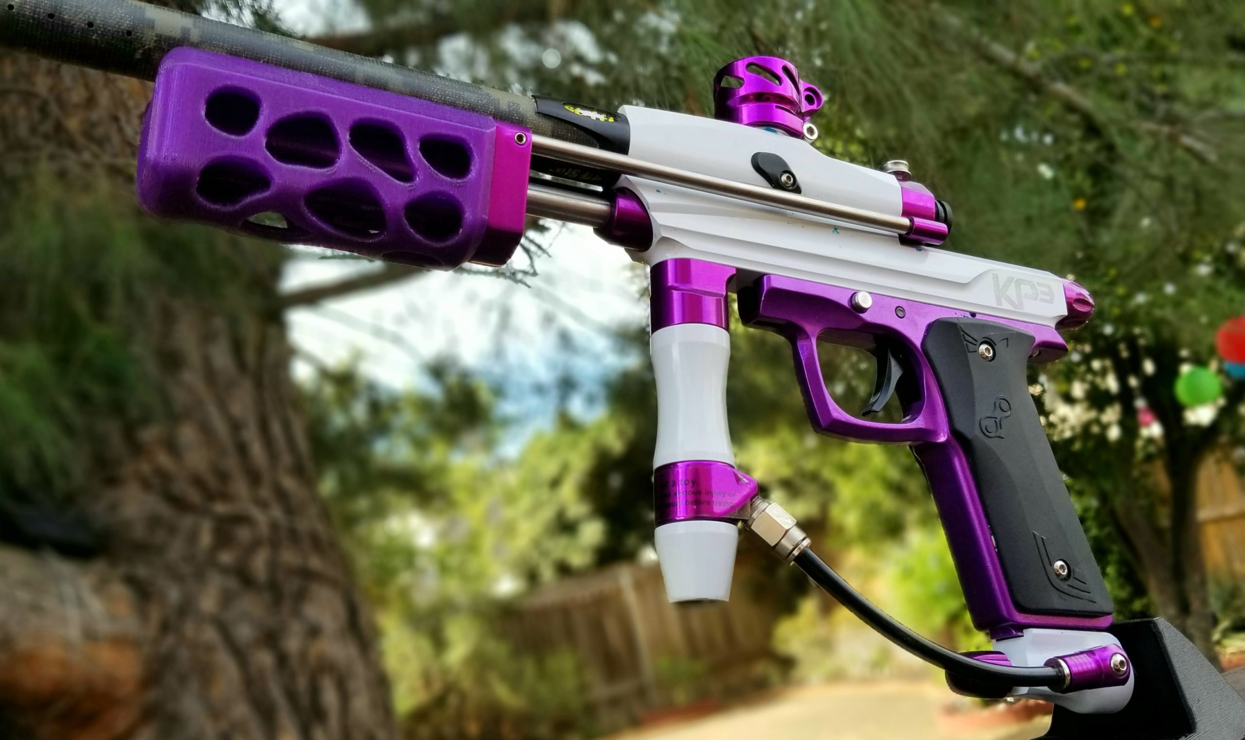 SKELETON PUMP HANDLE (for Azodin KP3) – PaintballDNA