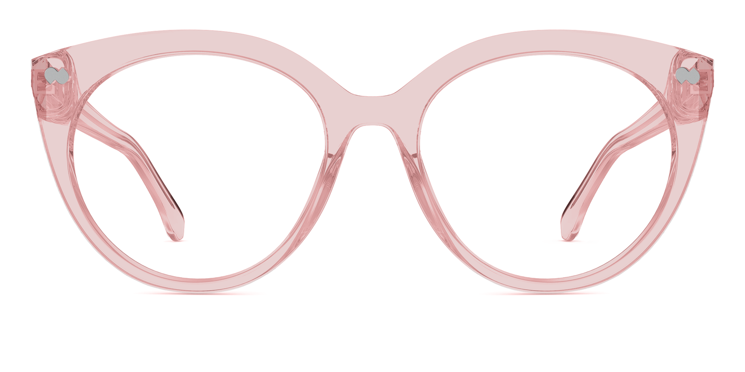 The Zuri - Pink Clear – Pair Eyewear