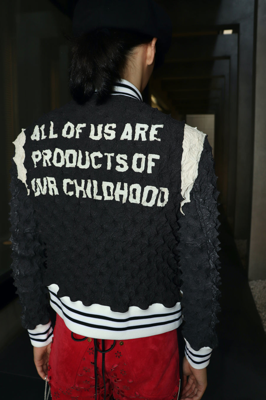 MASU(エムエーエスユー)のSPIKY STADIUM JACKET BLACKの通販｜PALETTE