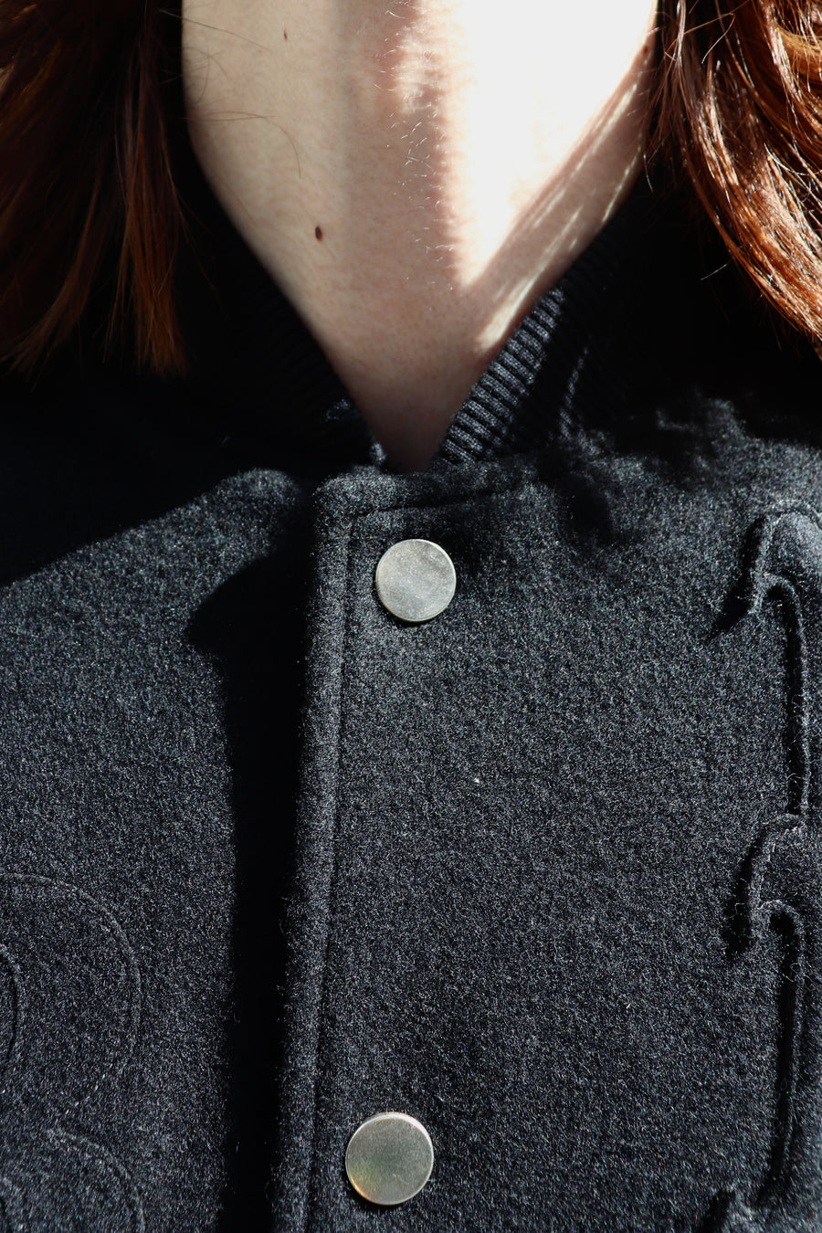 MASU(エムエーエスユー)のMASU VARSITY JACKET BLACKの通販｜PALETTE