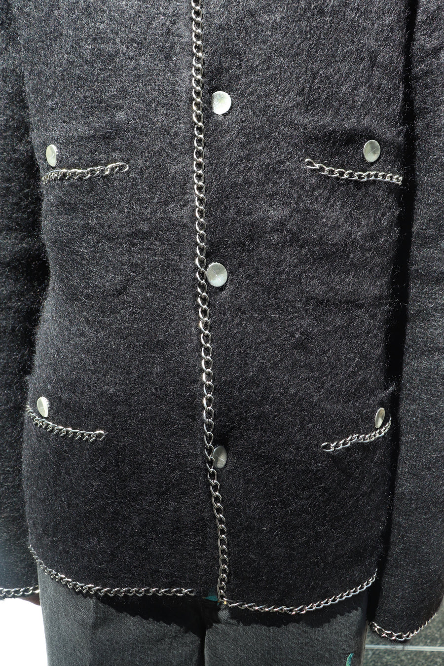 BED J.W. FORD(ベッドフォード)のChain Mohair Cardiganの通販