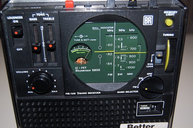 ソニー Model No.ICF-5600 スカイセンサー5600 FM/AM/SW 3 バンド