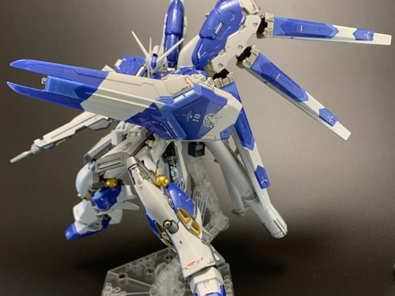 ガンプラ作例】RGチタニウムフィニッシュHi-νガンダム【初心者
