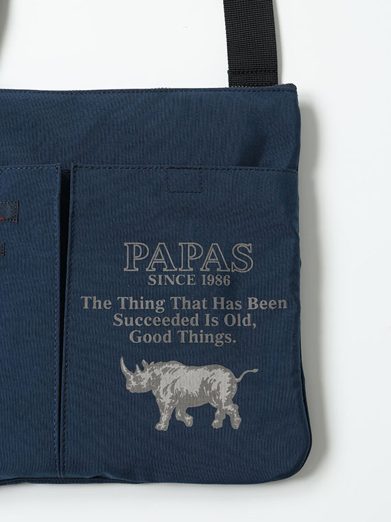 ナイロンショルダーバッグ【ロゴ＋サイ】（MEN雑貨・シューズ・バッグ