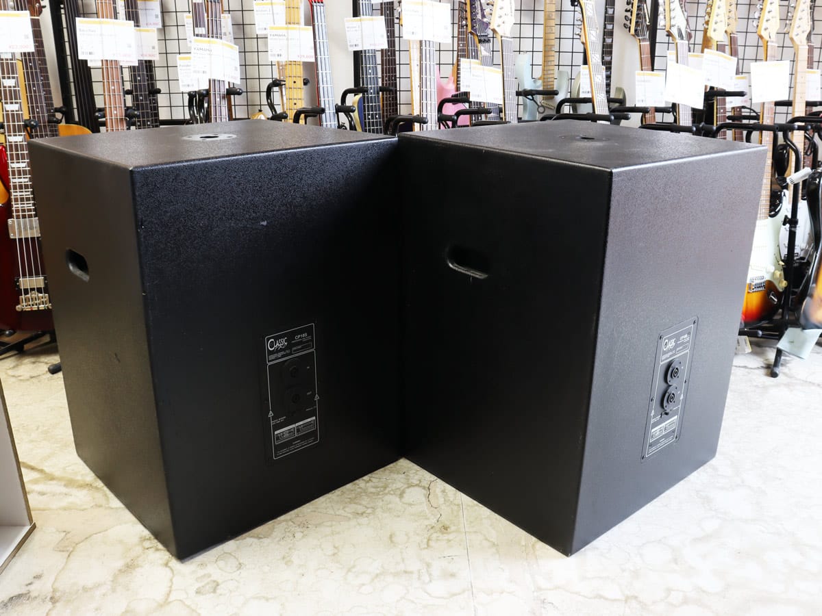 中古】CLASSIC PRO CP18S サブウーファー ペア 18