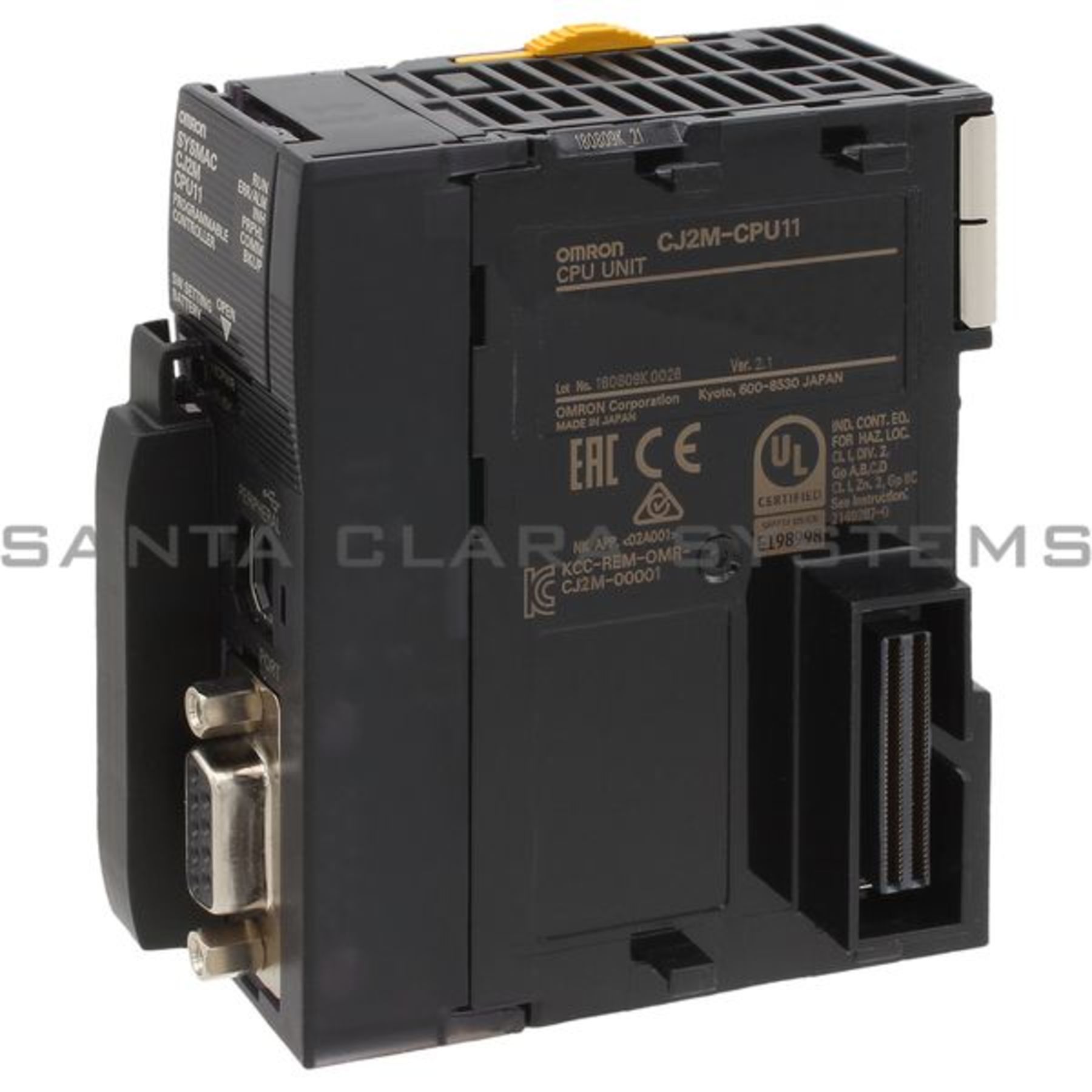 CJ2M-CPU11 Omron In stock and ready to ship - Santa Clara Systems