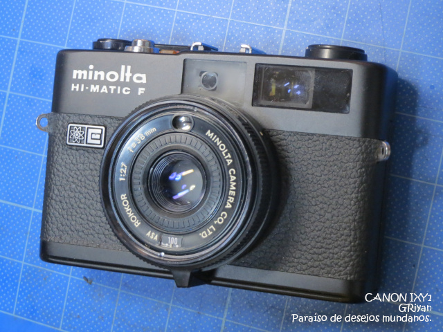 試写さんぽ】minolta HI-MATIC F（後期型） レンジファインダー