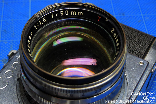 Sonnar50/1.5 ジャンクをレストア いつの間にやら、いちごぞな、もし