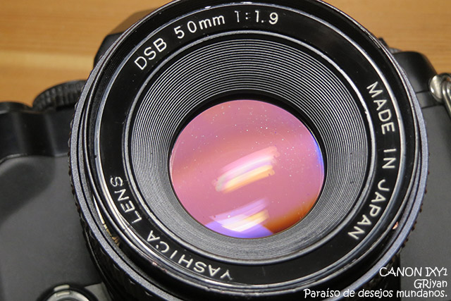 YASHICA DSB 50mm F1.9は富岡光学製オリジナルプラナータイプレンズ