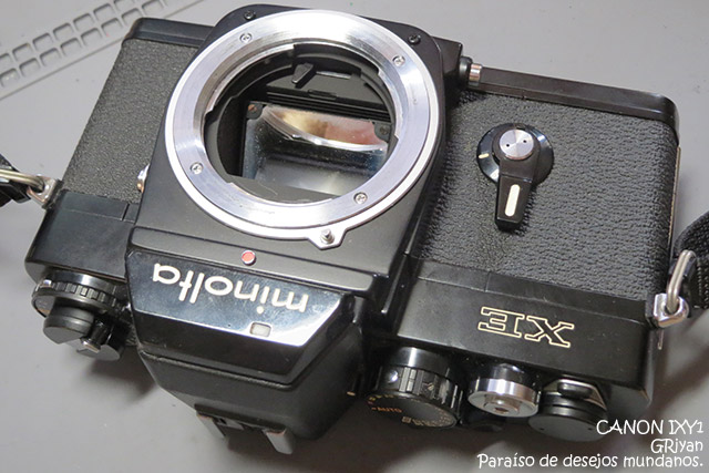 楽勝かと舐めてかかって返り討ち？ minolta XE ブラックボディの