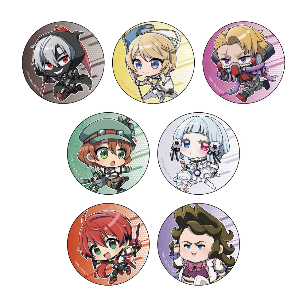 コンパス2.0]トレーディング缶バッジBOX（ver.A）7個入り - Parflette