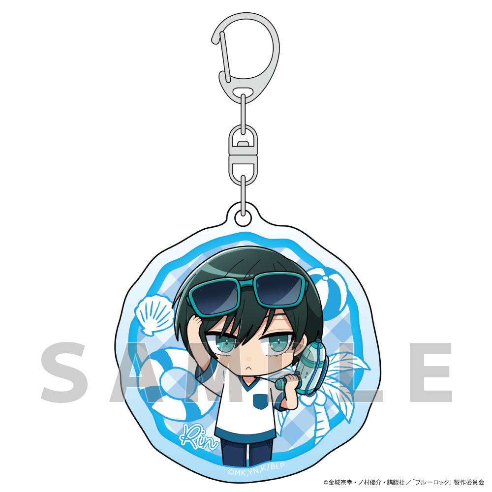 ブルーロック]アクリルキーホルダー（糸師 凛／バカンス） - Parflette