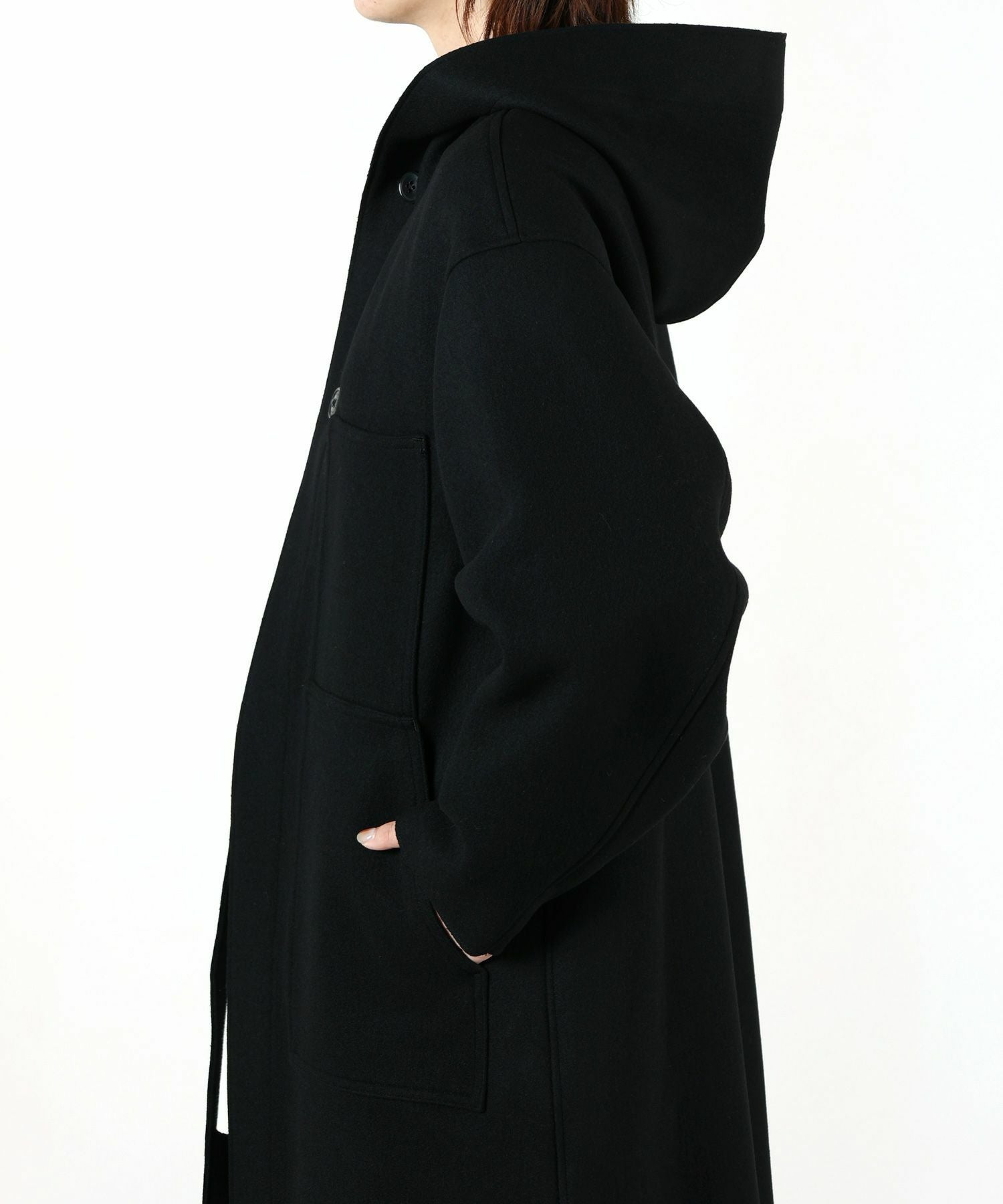 HYKE(ハイク)】 MELTON HOODED WORK COAT｜PARIGOT ONLINE（パリゴ