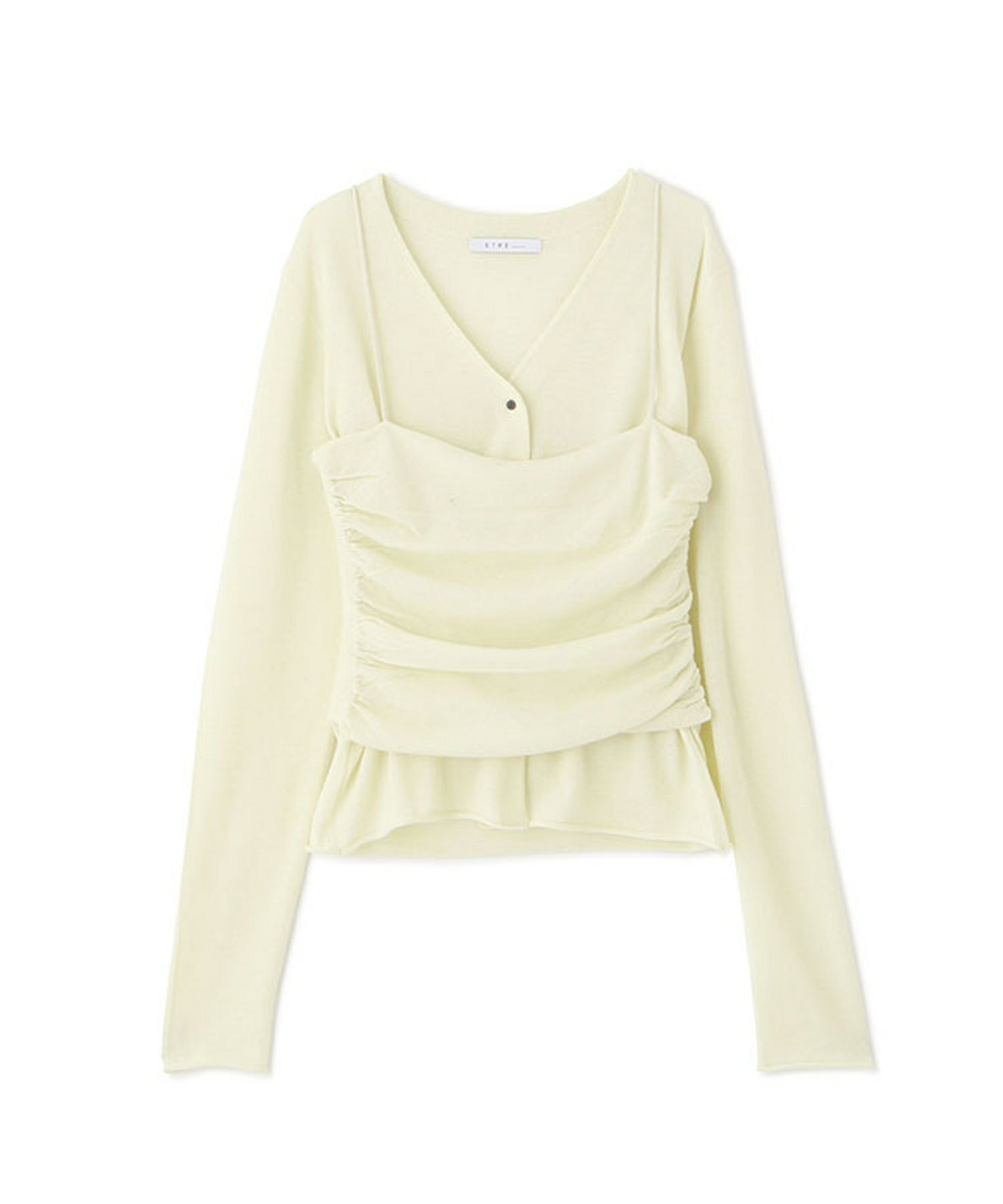 ETRE TOKYO(エトレトウキョウ)】 ハイゲージツインニット｜PARIGOT