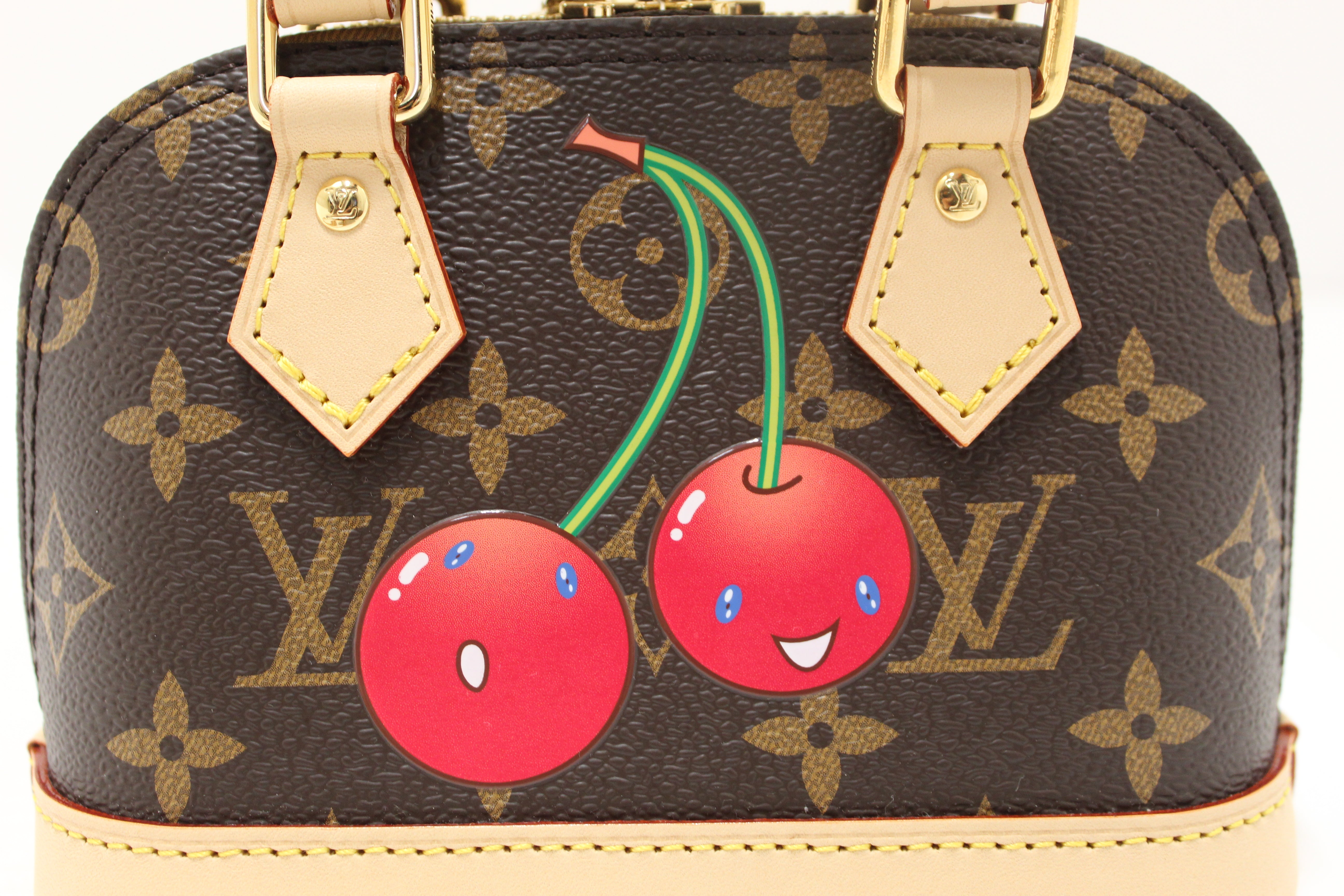 Authentic NEW Louis Vuitton LV x TM Cerise Nano Alma Hand and