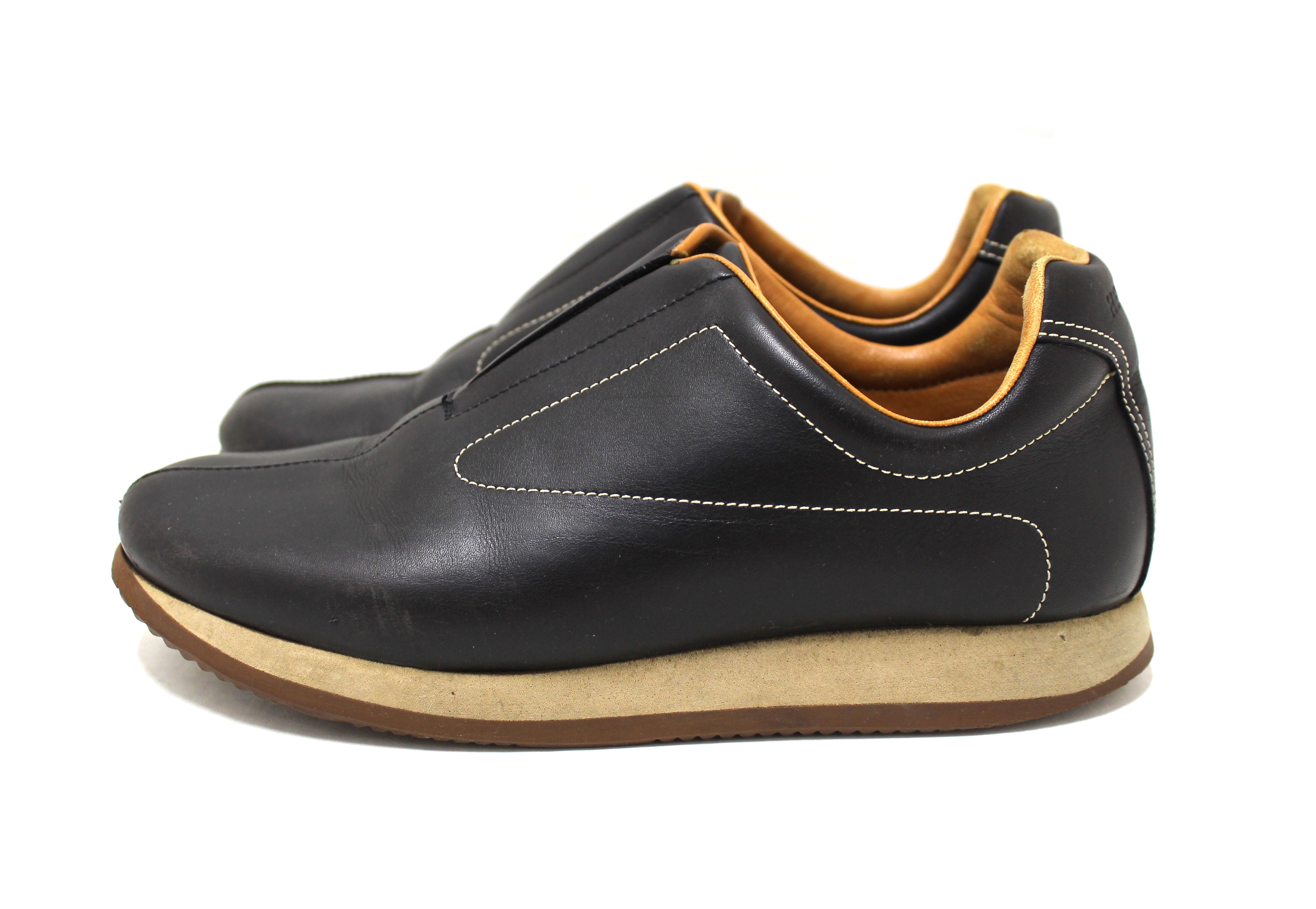 Authentic Hermes Black Sneakers Shoes Size 37 – Paris Station Shop