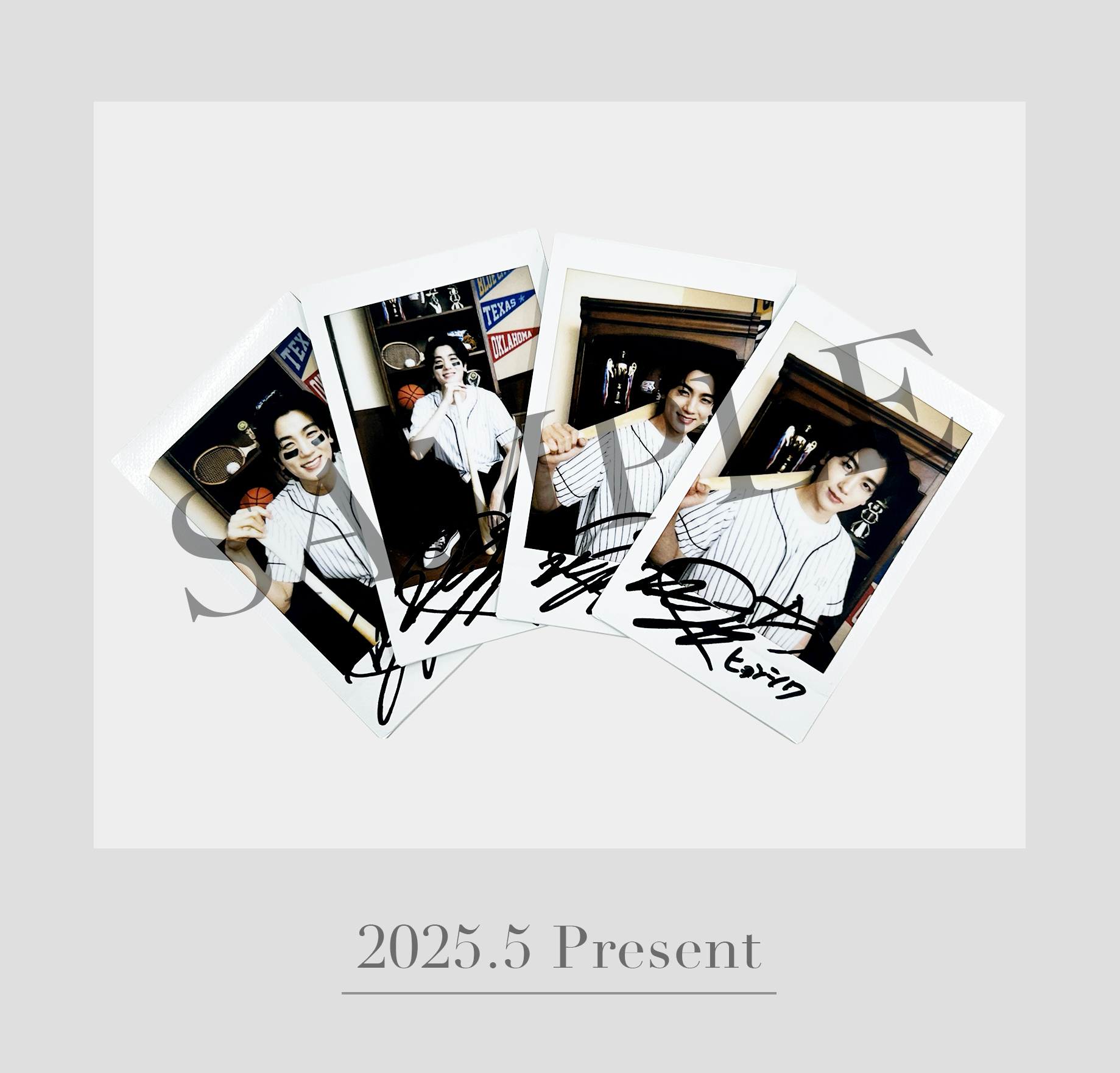 SIKcret JAPAN会員限定コンテンツ 《 5月PRESENT企画 》 パク