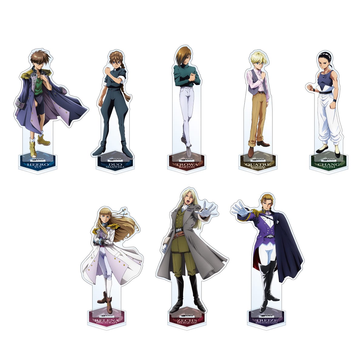 新機動戦記ガンダムW 30周年記念 期間限定公式ショップ アクリル