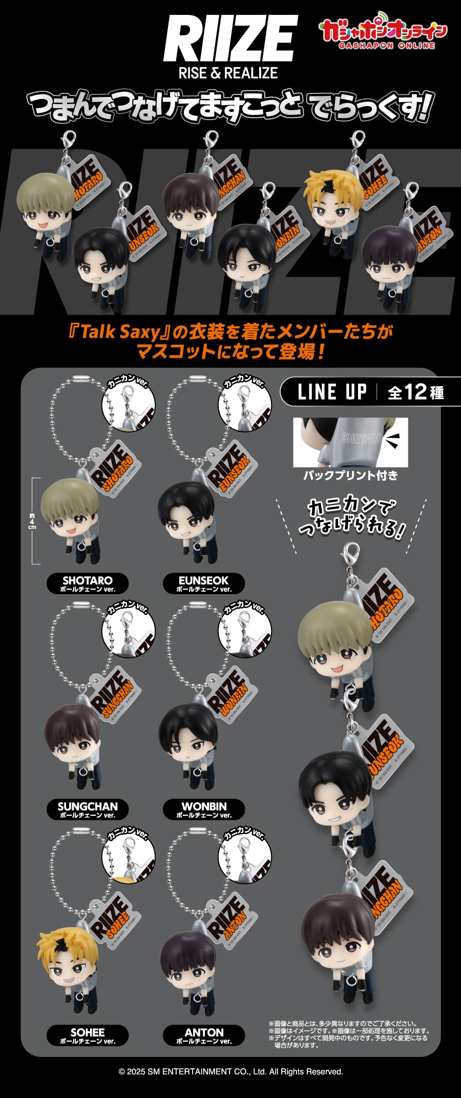 RIIZE つまんでつなげてますこっと でらっくす! | ナムコパークス