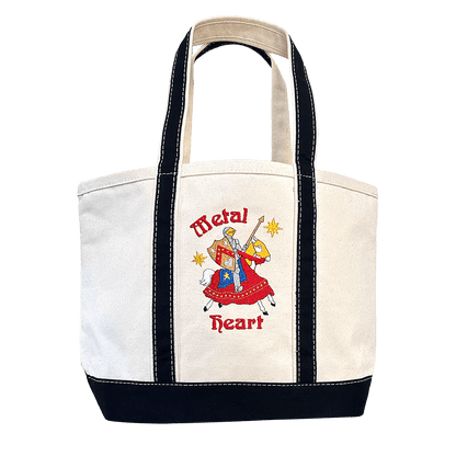 Metal Heart BiG Tote – Patch Ya Later