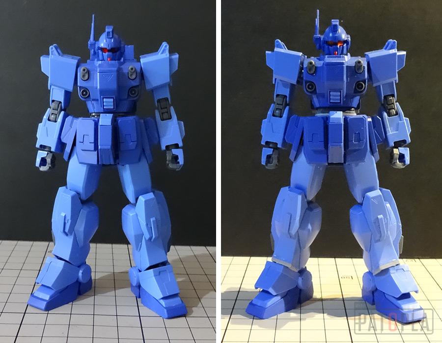 HGUC 1/144 ブルーディスティニー1号機 改修・全塗装 製作 戦慄の