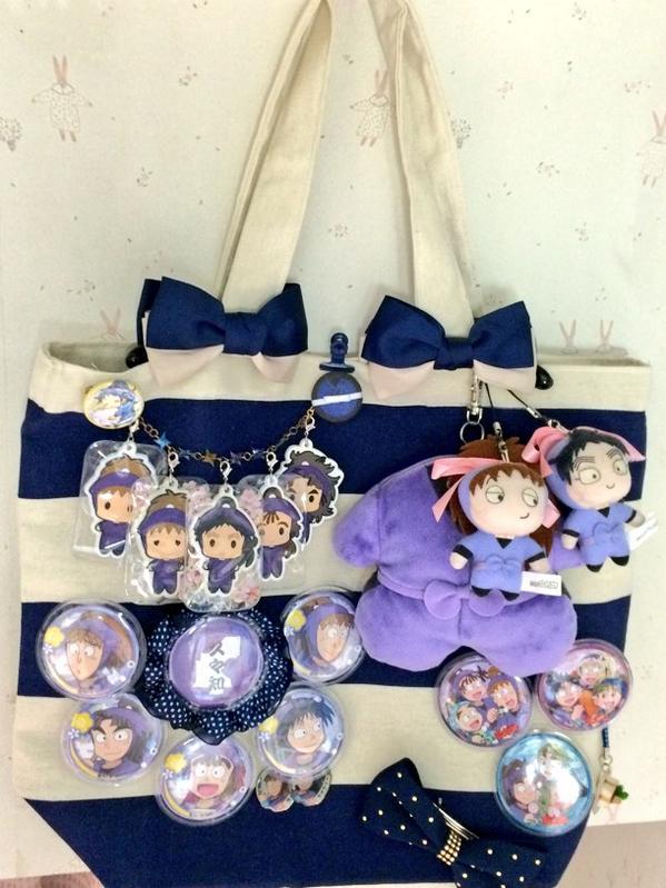 忍たま五年生(天秀贔屓)メイン痛バッグ完成₍₍⁽⁽(ી( ・◡・ )ʃ)₎₎⁾⁾う