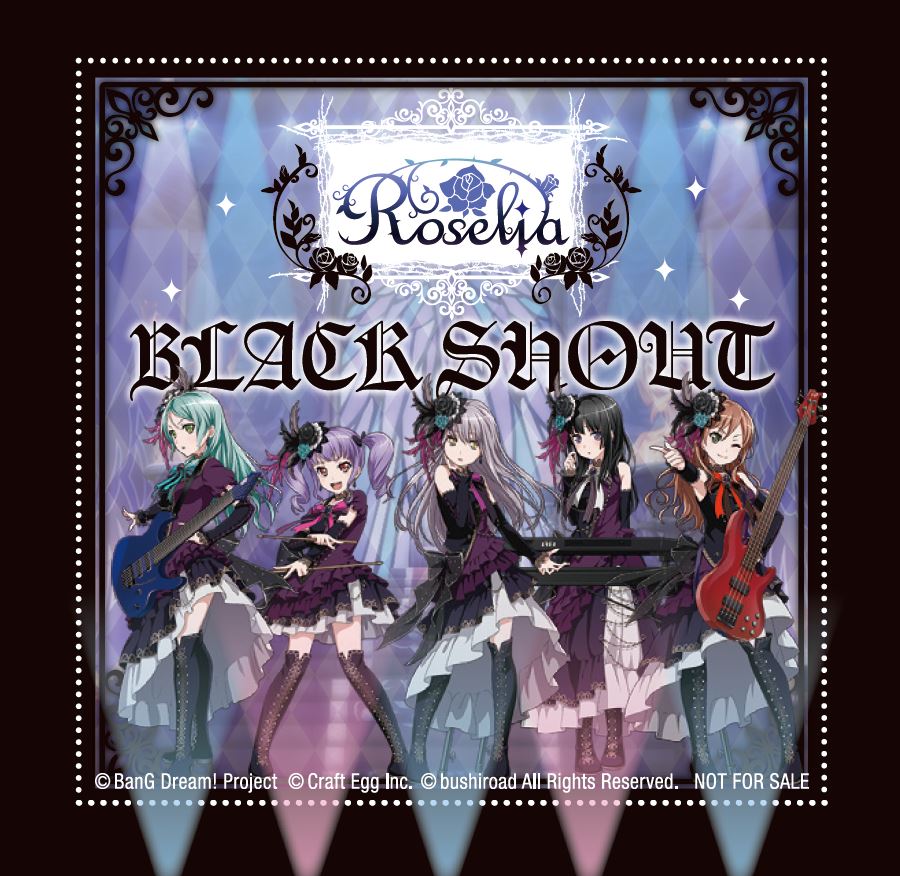 RoseliaCD販売中！】 本日のブシロードライブ会場でも「BLACK SHOUT