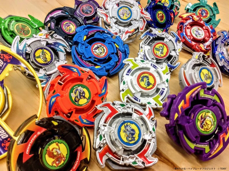 1月7日より開催中の「爆転シュート ベイブレードバー」では、懐かしの