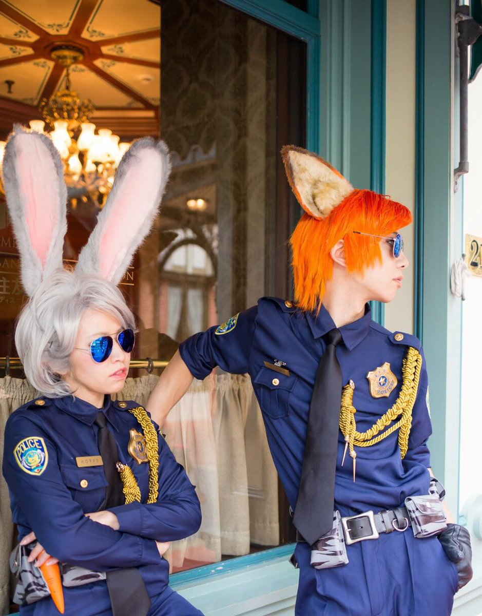 🎃ディズニー・ハロウィン🎃 警備中〜🚓 📸 @aki_dplover #Dハロ仮装