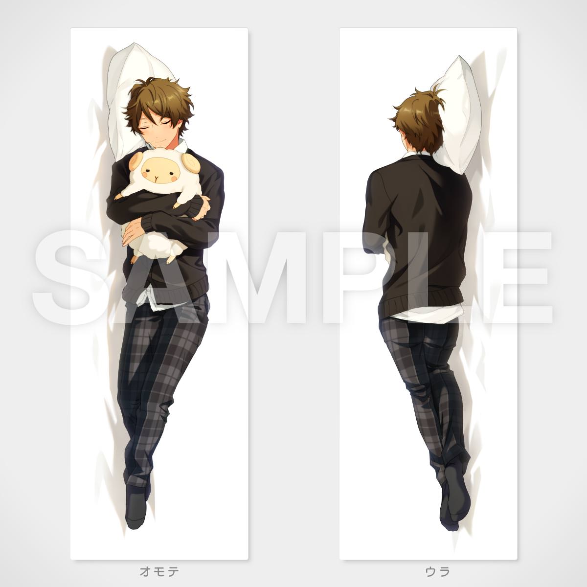 高峯翠と朔間零の抱き枕カバーの他、レオと泉は描き下ろしタペストリー