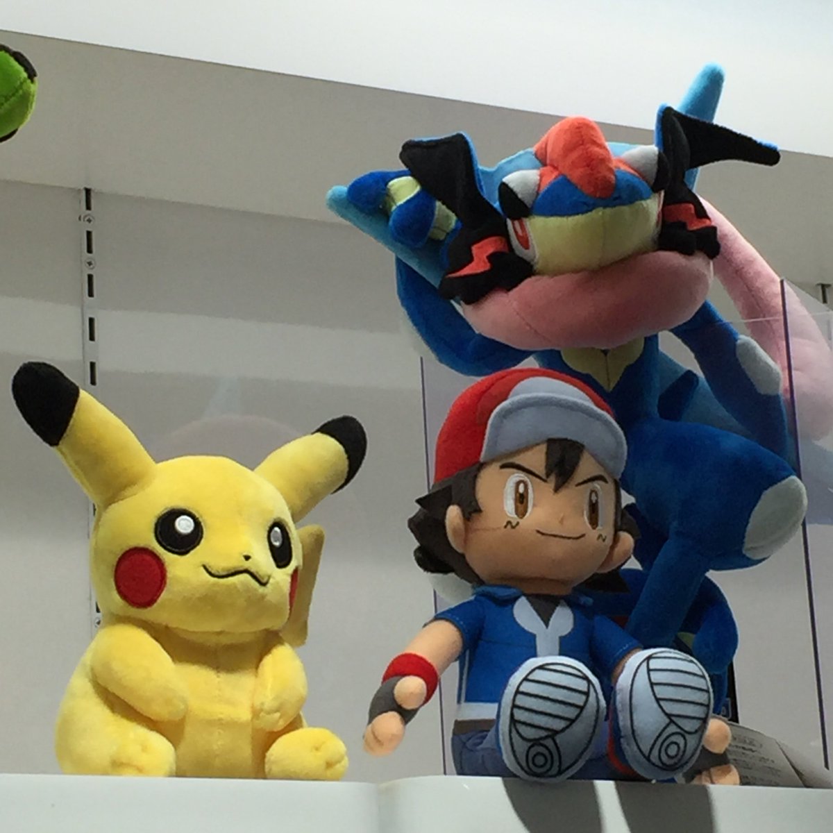 サトシぬいぐるみ ピカチュウ、サトシ、サトシゲッコウガの