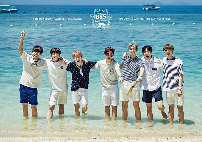 PO] BTS SUMMER PACKAGE 2015 w/ Special BTS Summer Fan (Limited ed