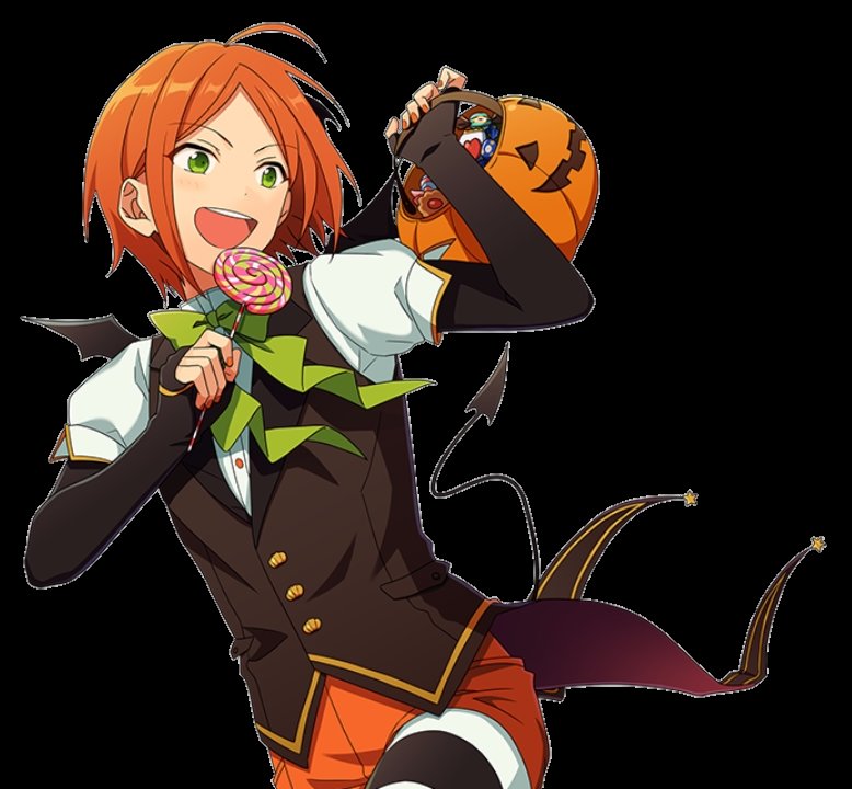 ハロウィン 開花前 葵ひなた 背景透過