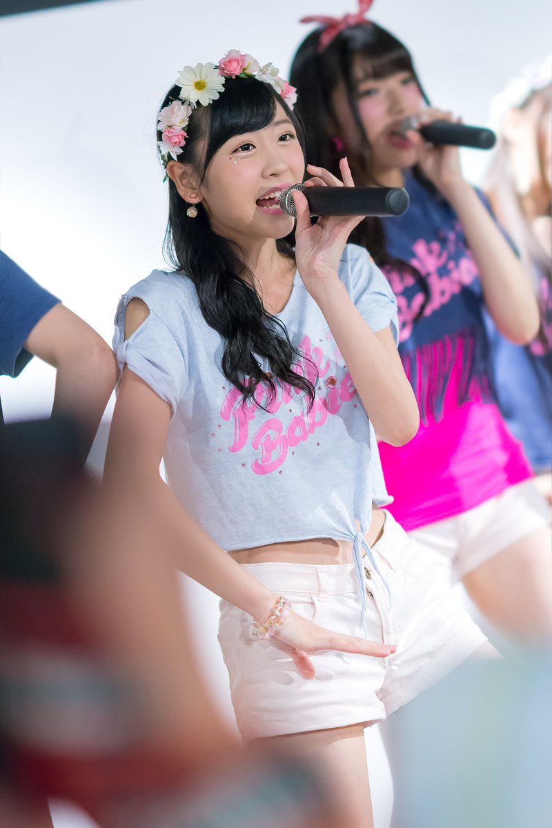 ピンク・ベイビーズ 櫻井優衣ちゃん 後方からではこれが目一杯でした