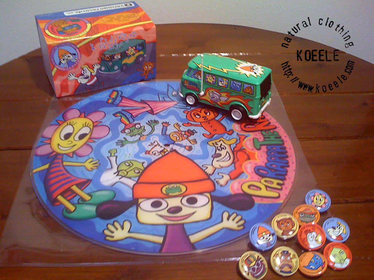 『パラッパラッパー』の「ヴァイナル・キラー」レコードプレーヤー