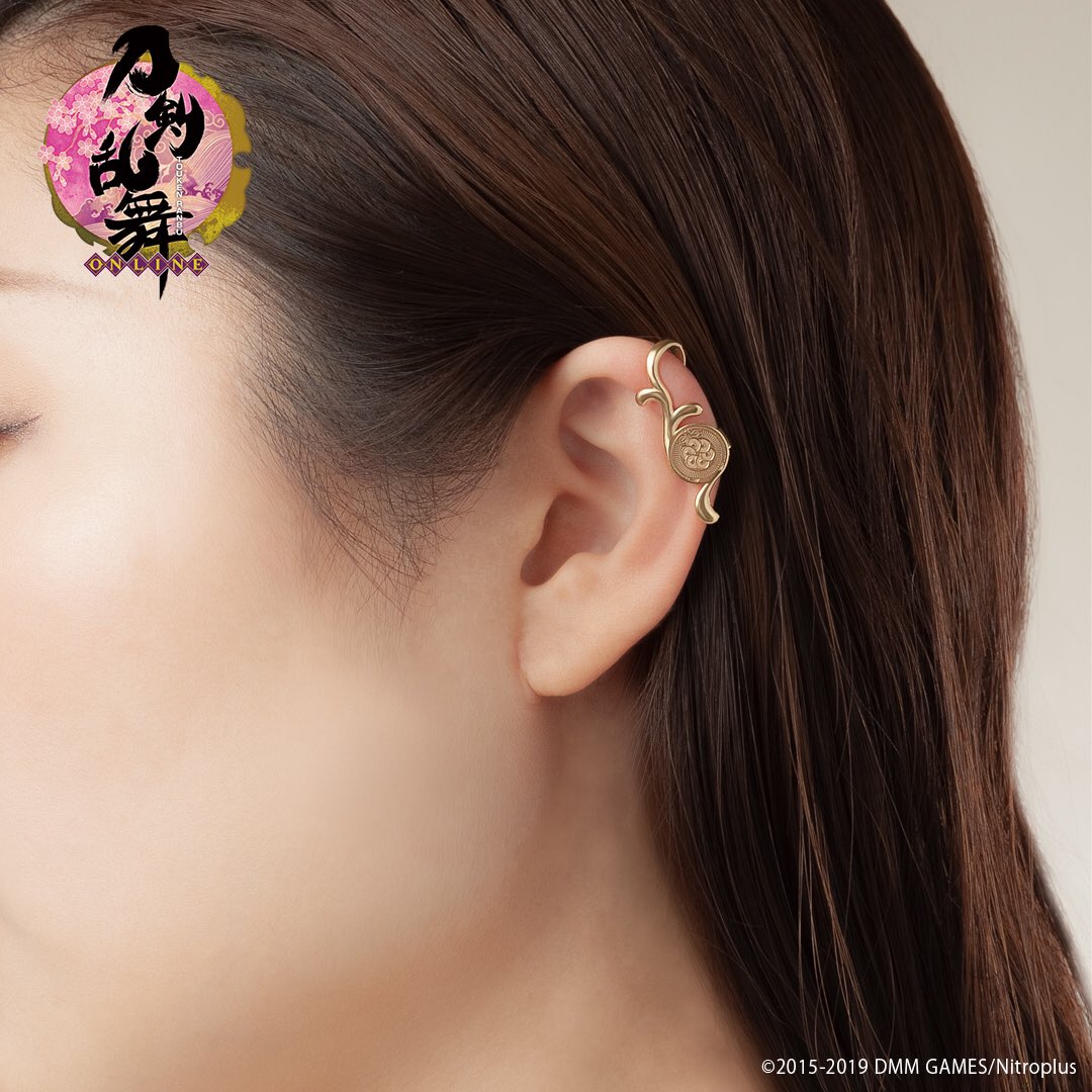 刀剣乱舞-ONLINE-】 コラボジュエリー復刻販売決定。 にっかり青江、へ