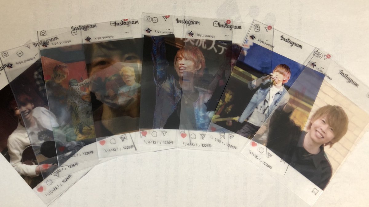 作るの意外と大変だった🤧 #インスタ風トレカ#透明トレカ#自作グッズ