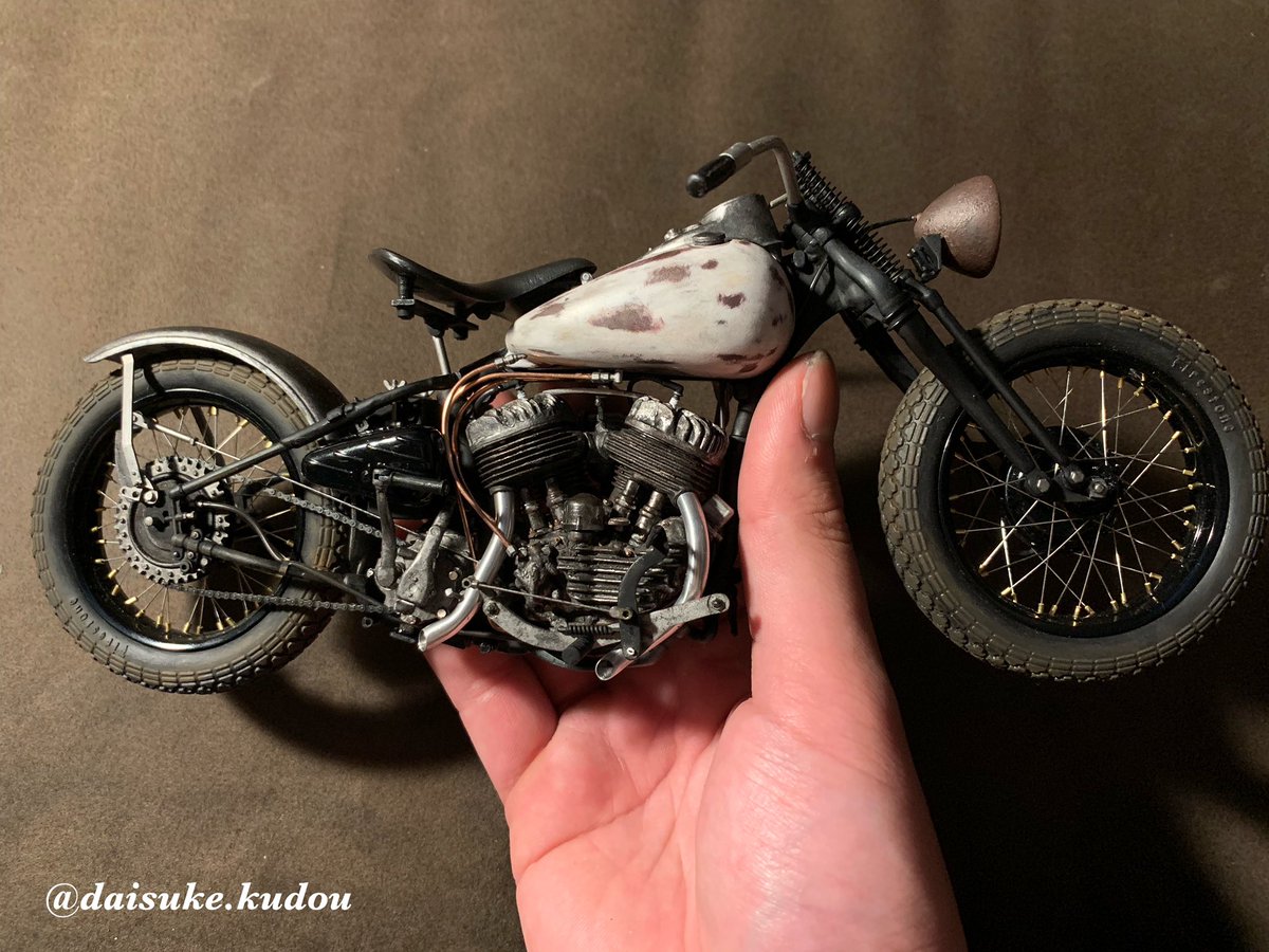 ERTL 1/9 Harley Davidson WLA-750 #plasticmodel #scalemodel #harley